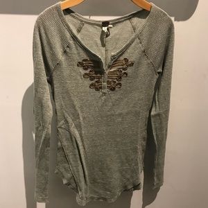 FP- Light Sage Sewn Detail Thermal